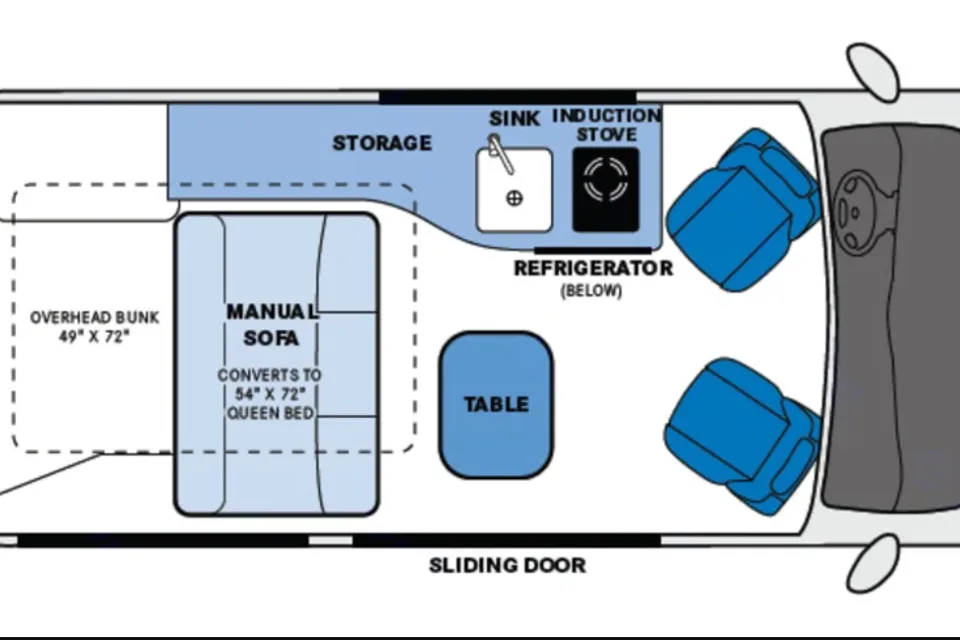Ram Promaster - Pleasureway Tofino Pop Top Full Camper-  Sleeps 4!