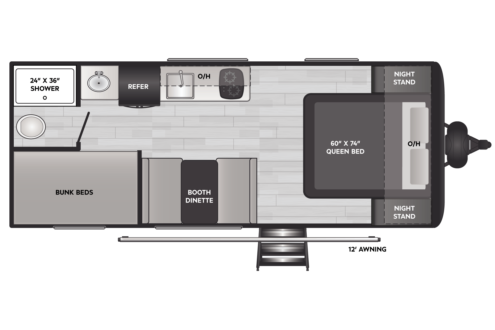 Loaded 2025 Keystone Springdale West 20bhwe Travel Trailer (Aka: Mungojerrie)