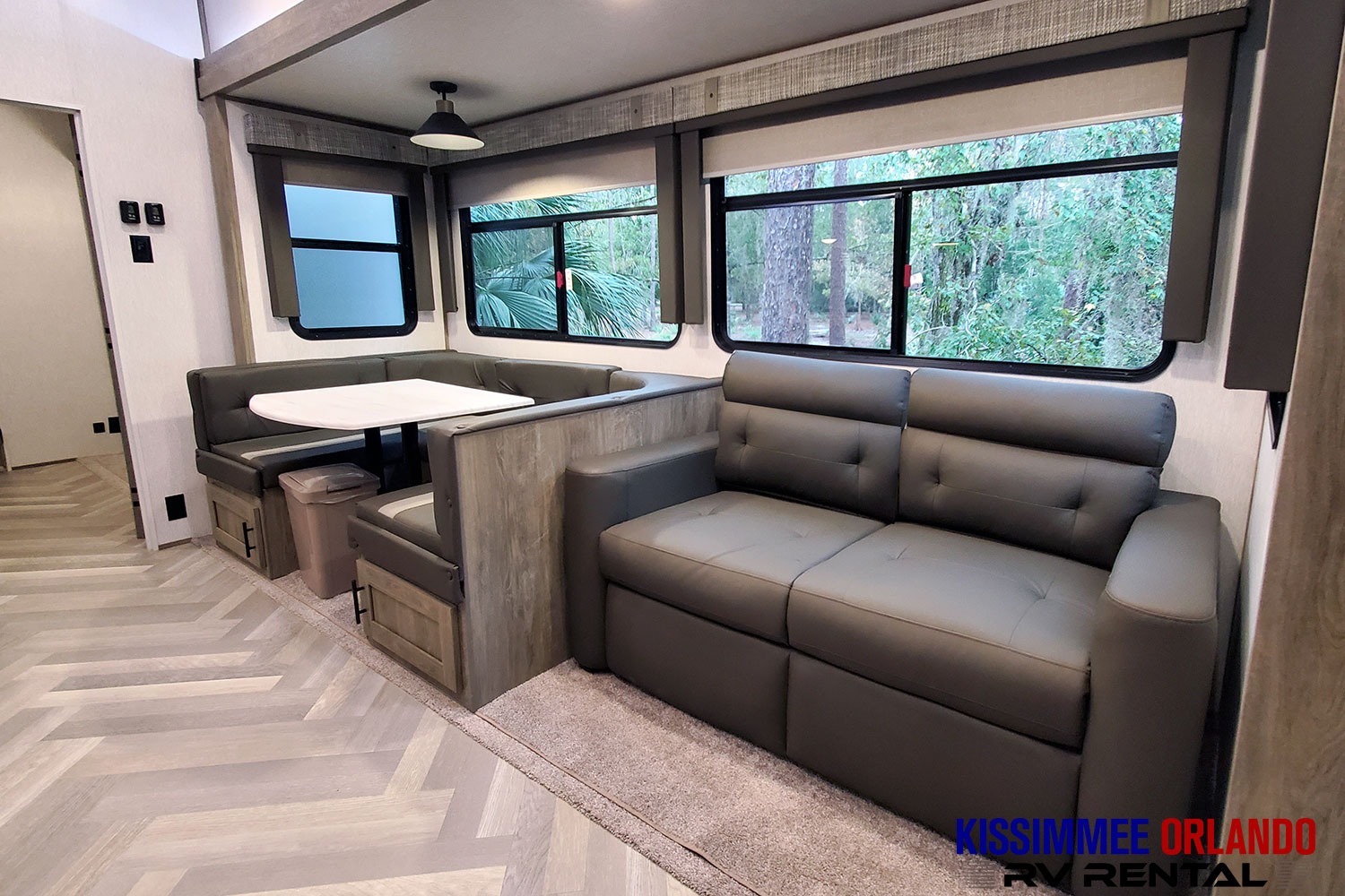 43' 2 BED 2 FULL BATH BUNKHOUSE - OUTSIDE KITCHEN