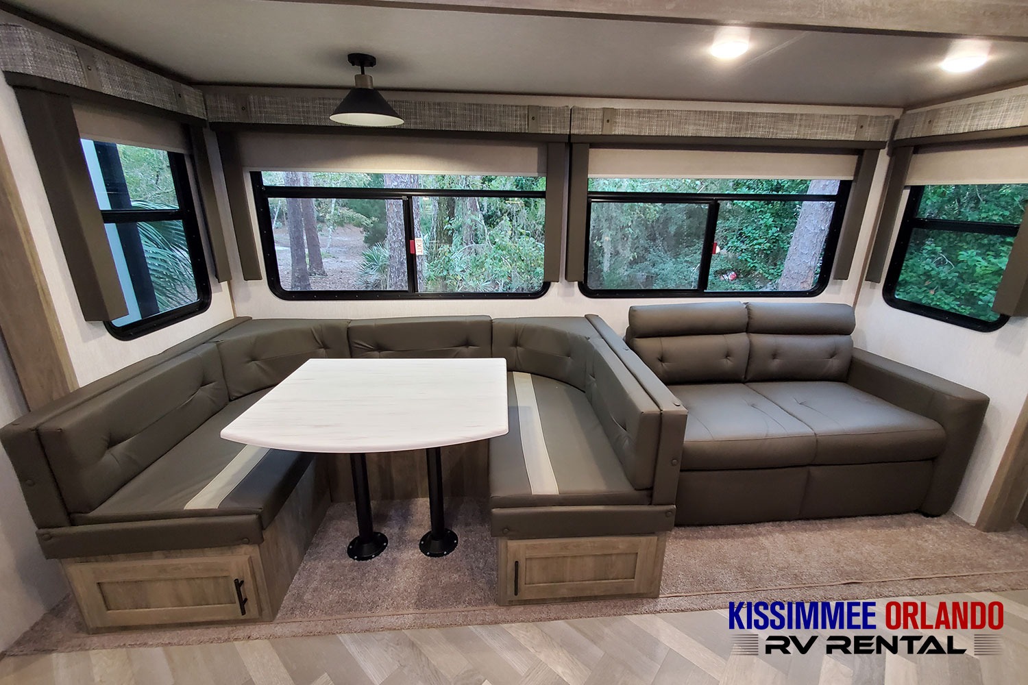 43' 2 BED 2 FULL BATH BUNKHOUSE - OUTSIDE KITCHEN