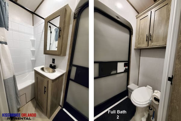 43' 2 BED 2 FULL BATH BUNKHOUSE - OUTSIDE KITCHEN