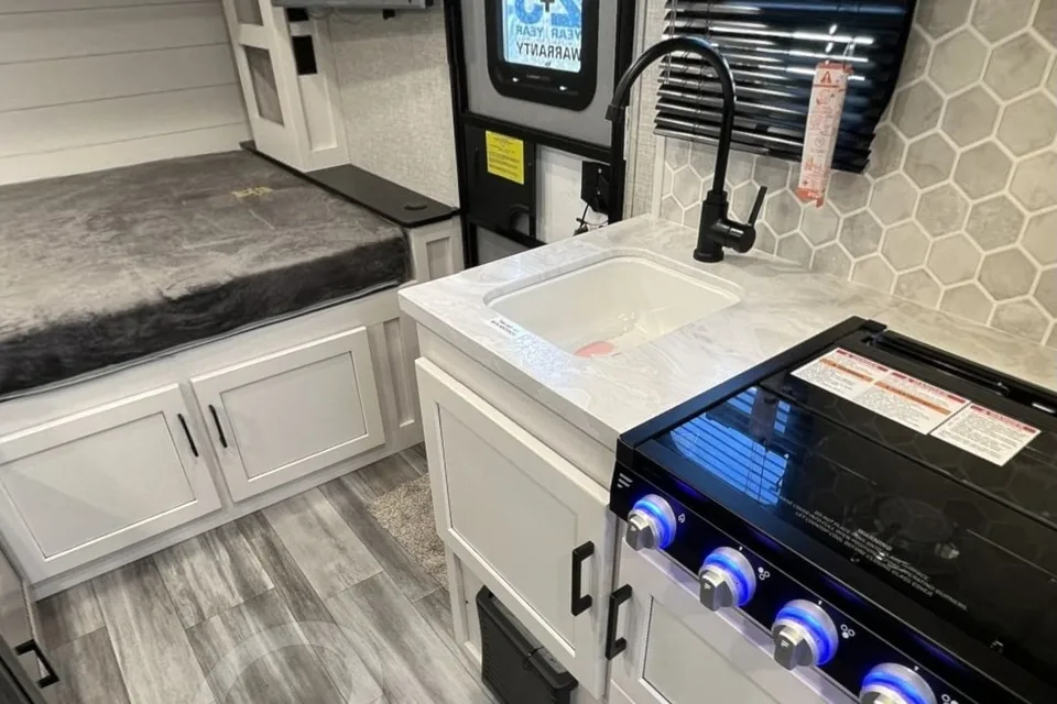 Zandrea's Jayco Jay Feather Micro Travel Trailer