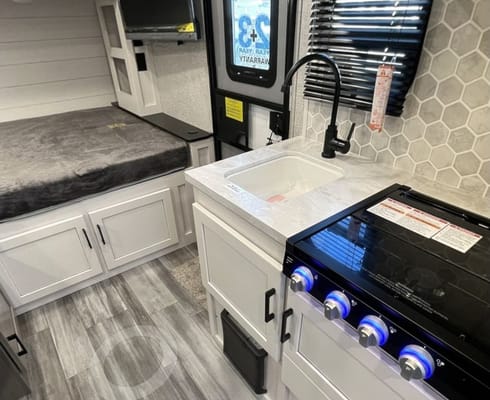 Zandrea's Jayco Jay Feather Micro Travel Trailer