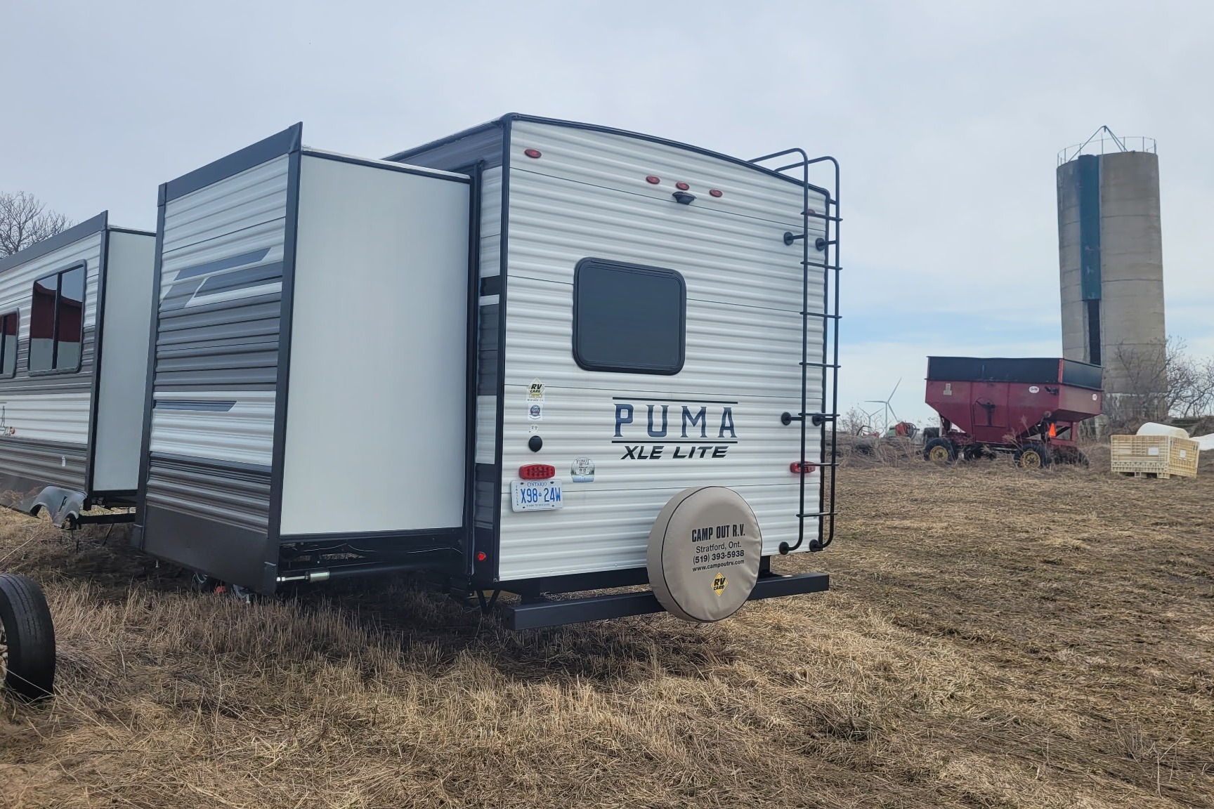 Jon's Forest River Puma 31 qbbh Travel Trailer