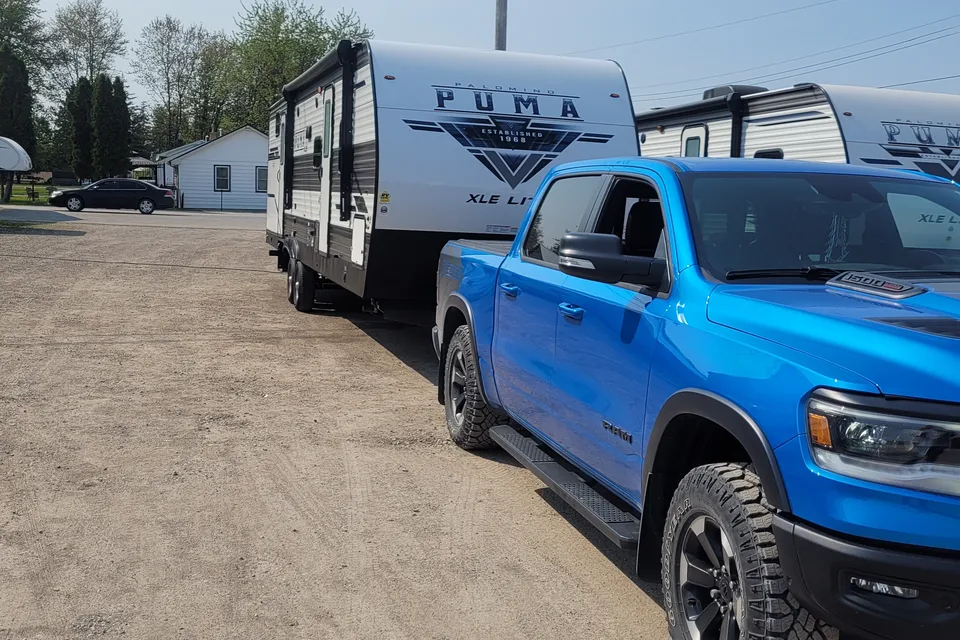 Jon's Forest River Puma 31 qbbh Travel Trailer