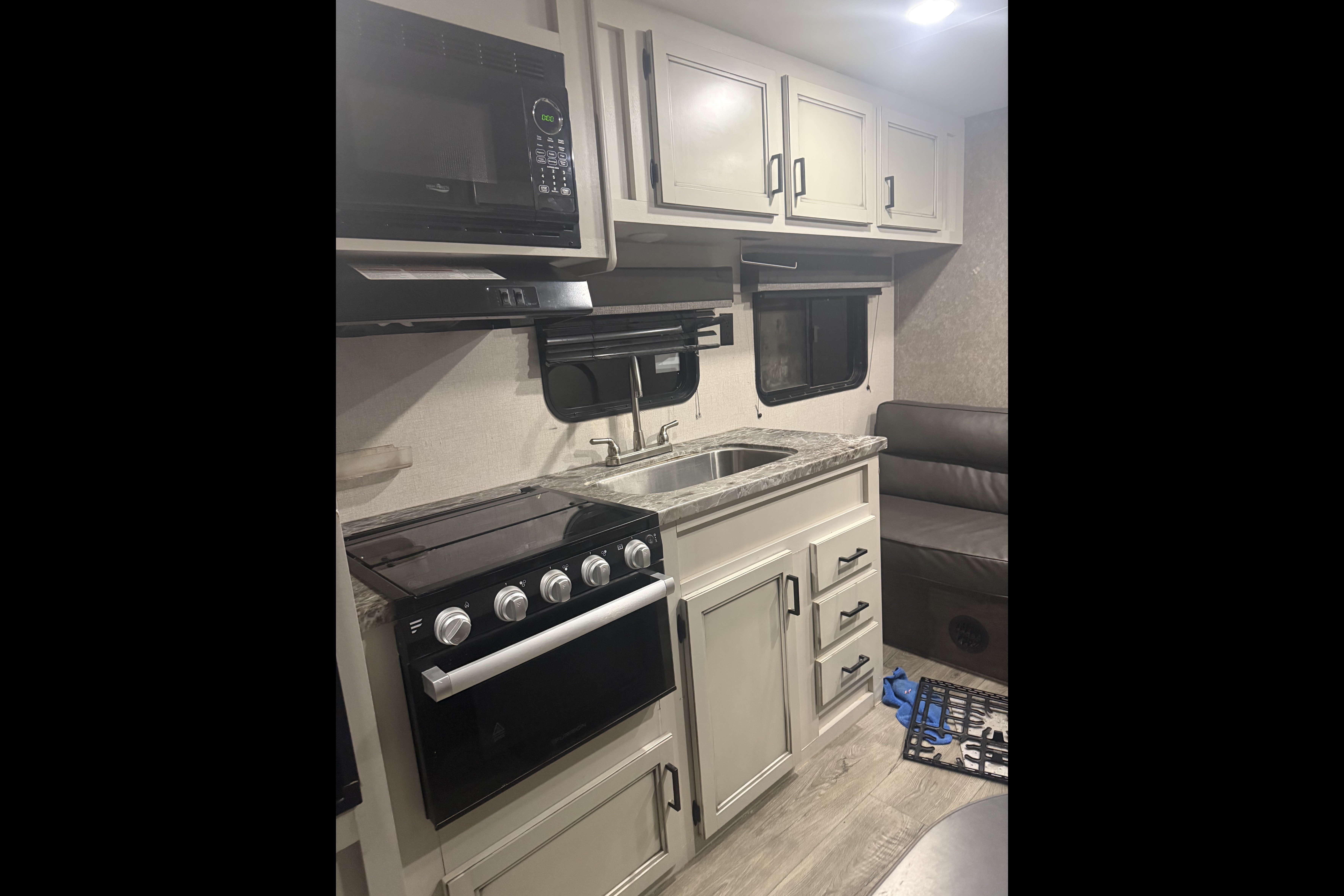Adventure Awaits travel trailer