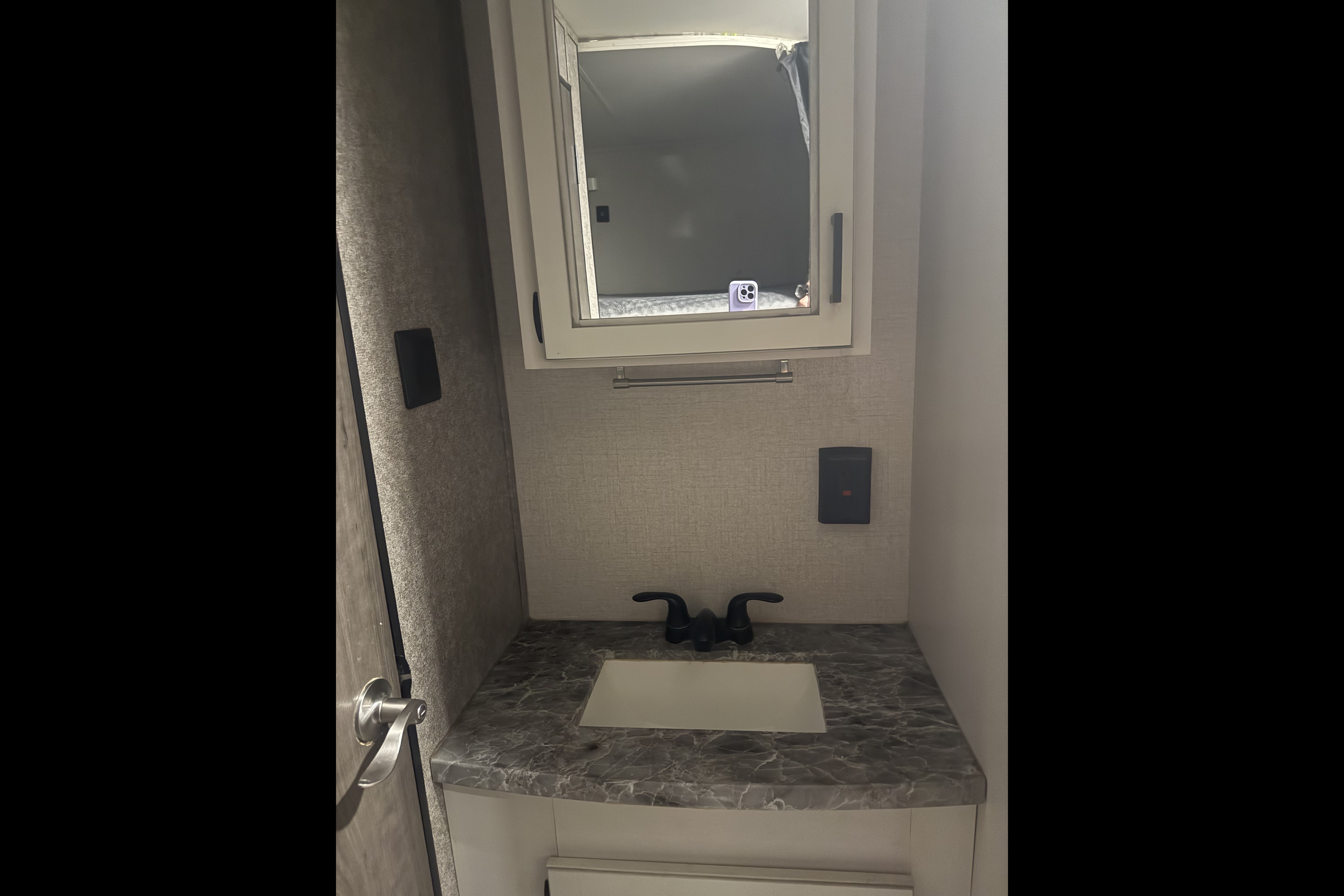 Adventure Awaits travel trailer