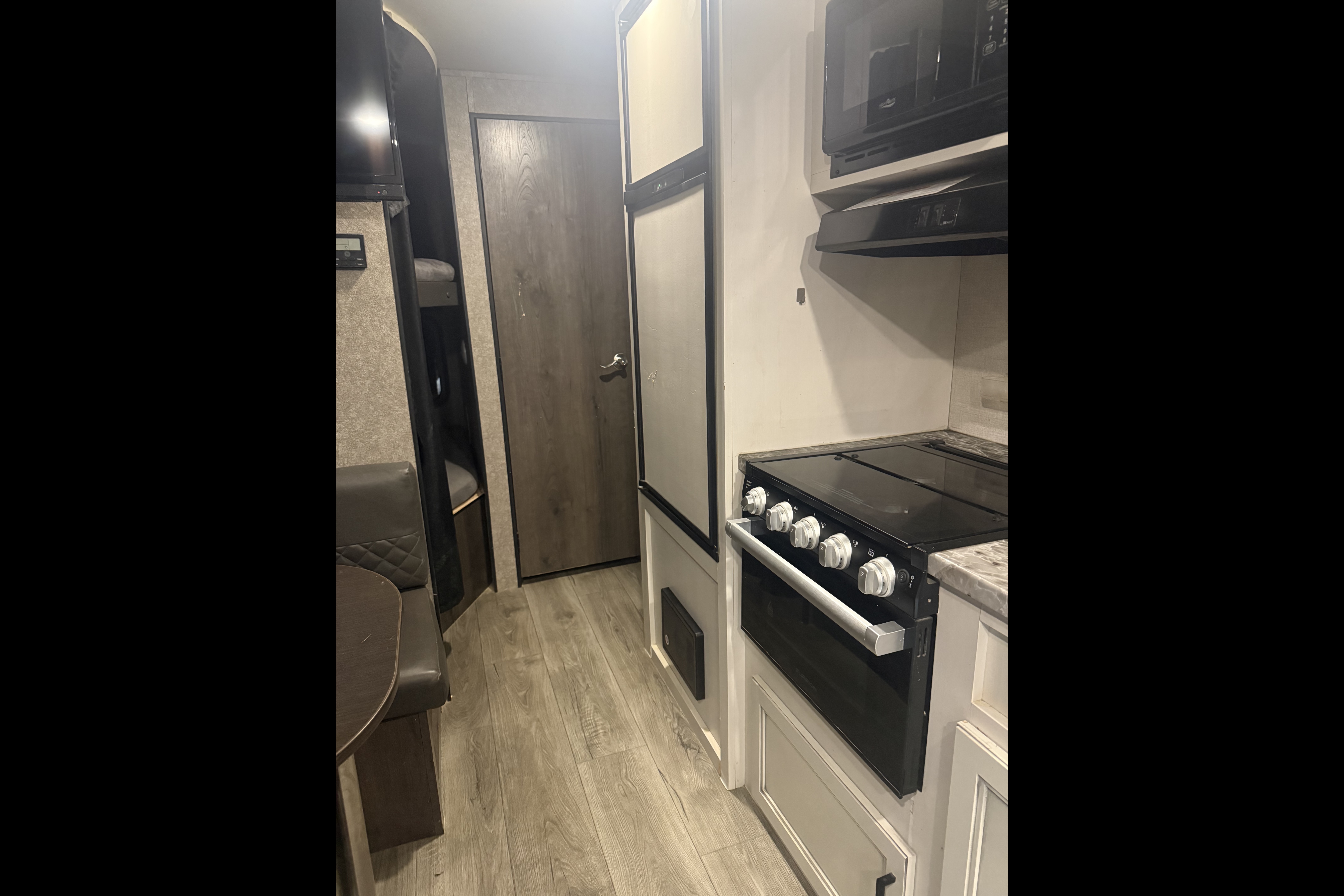 Adventure Awaits travel trailer