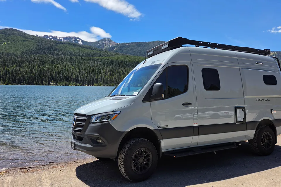 2026 AWD Winnebago Revel 44E "Betty" - UNLIMITED MILES - Starlink - MONTANA