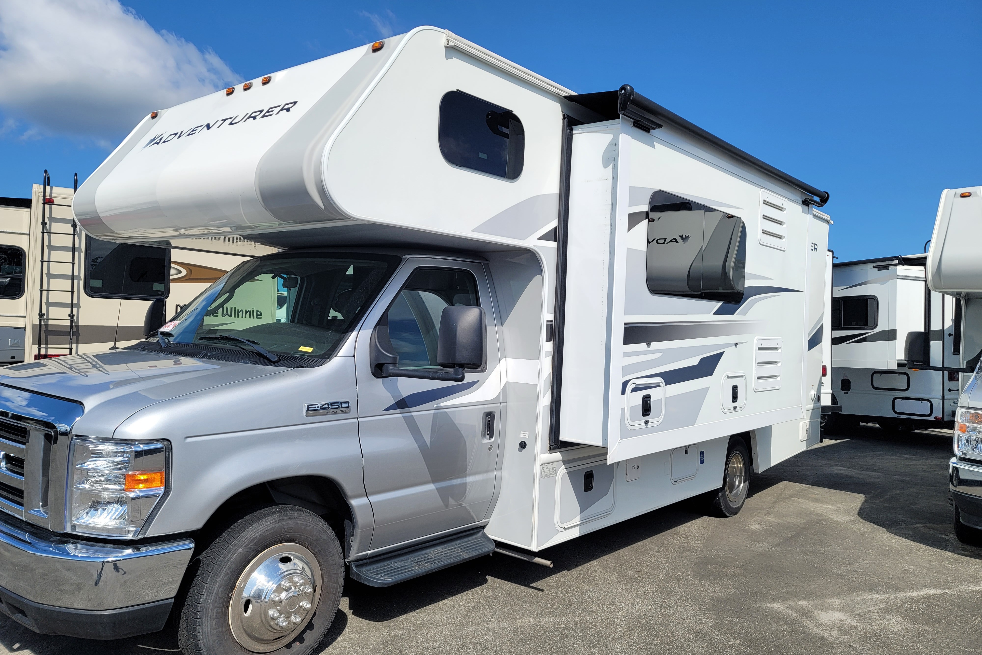 Glamping with Ford E450 Adventure Class C