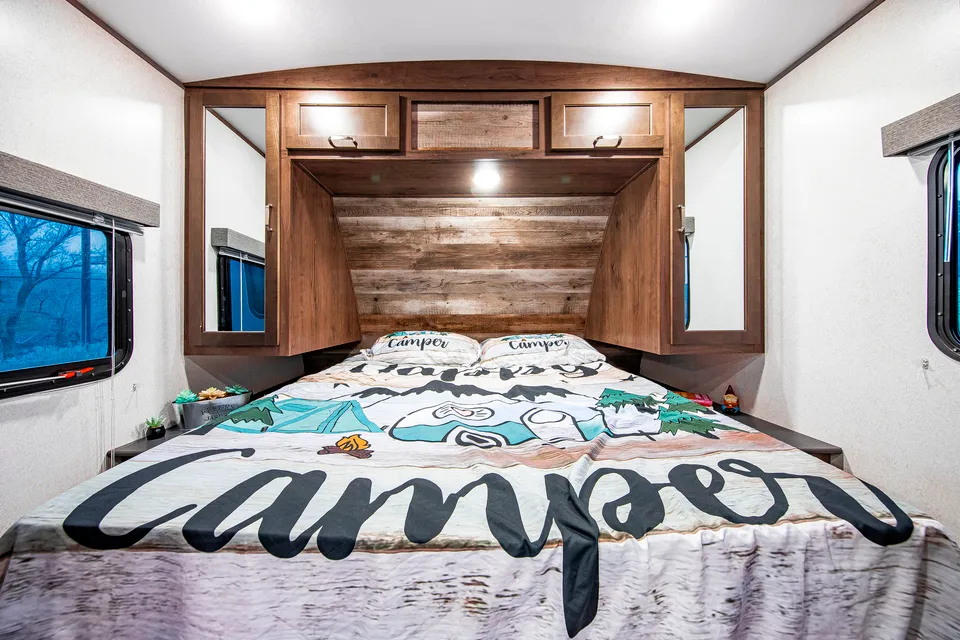 Rv Rentals Way of Life's Keystone Passport GT Series 3400QB Travel Trailer (Sleep 12) LP1