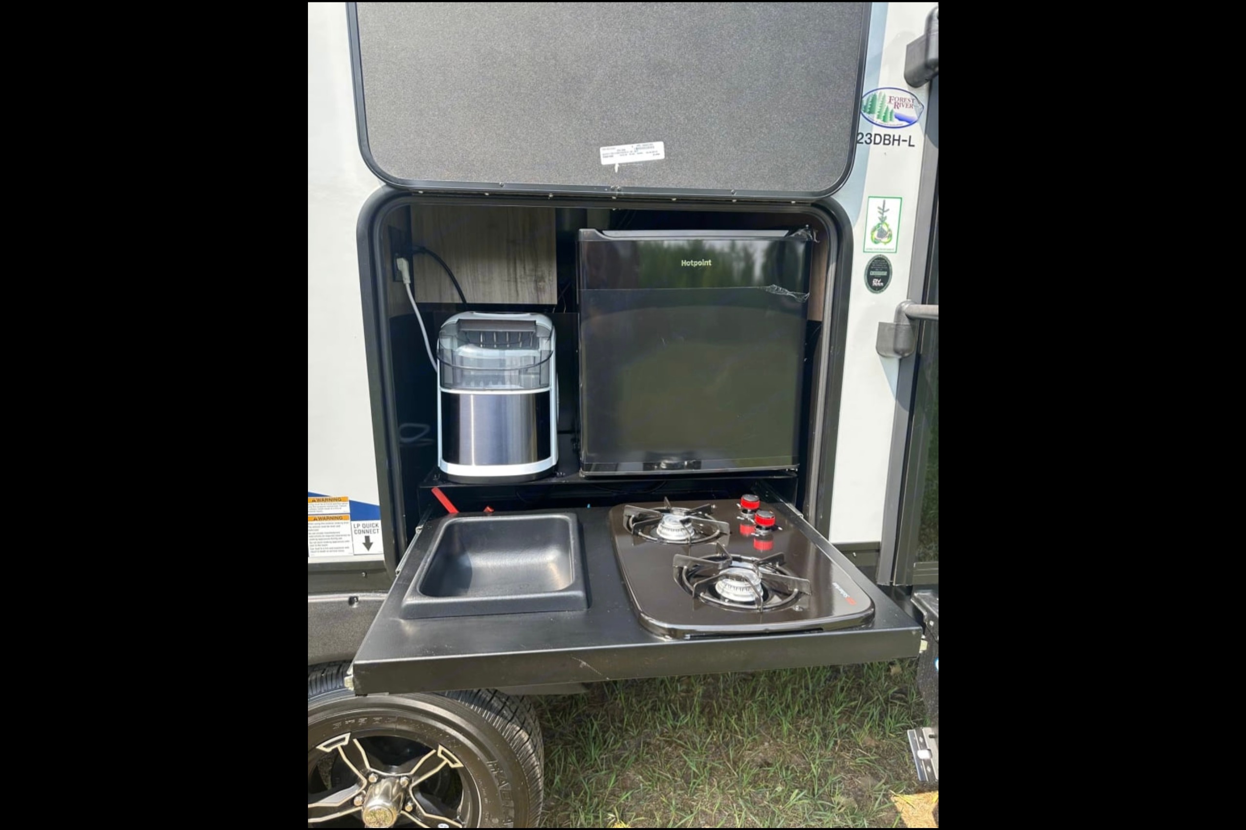 The Alpha Wolf Travel Trailer