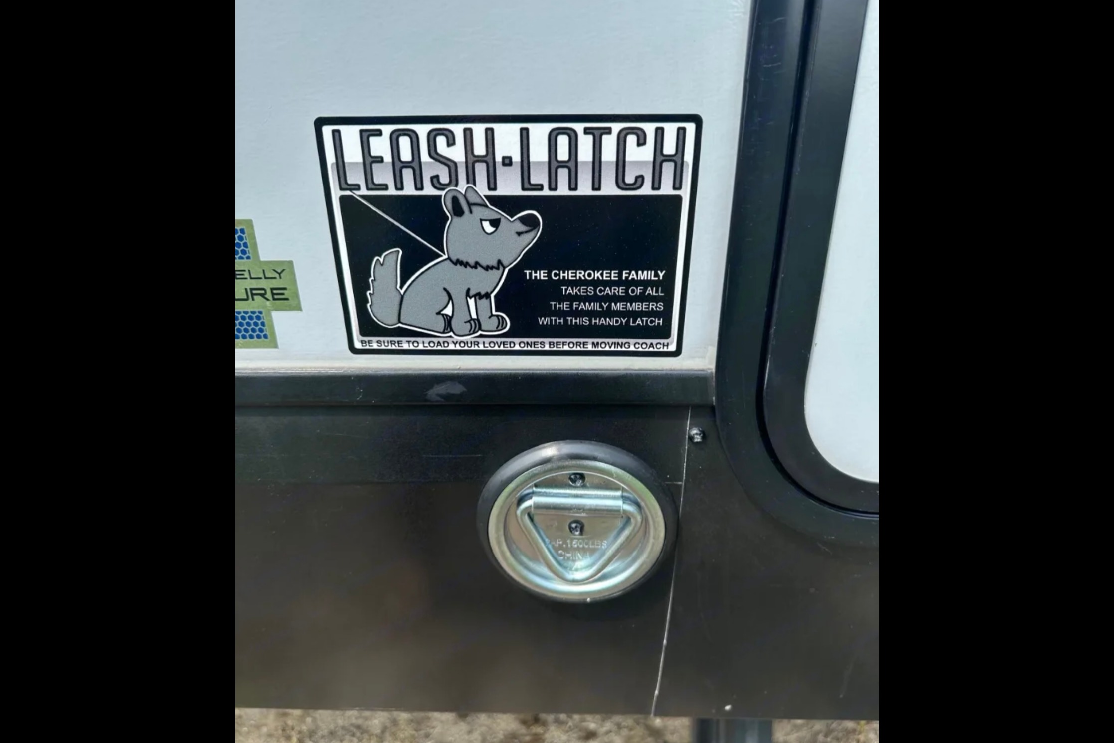 The Alpha Wolf Travel Trailer