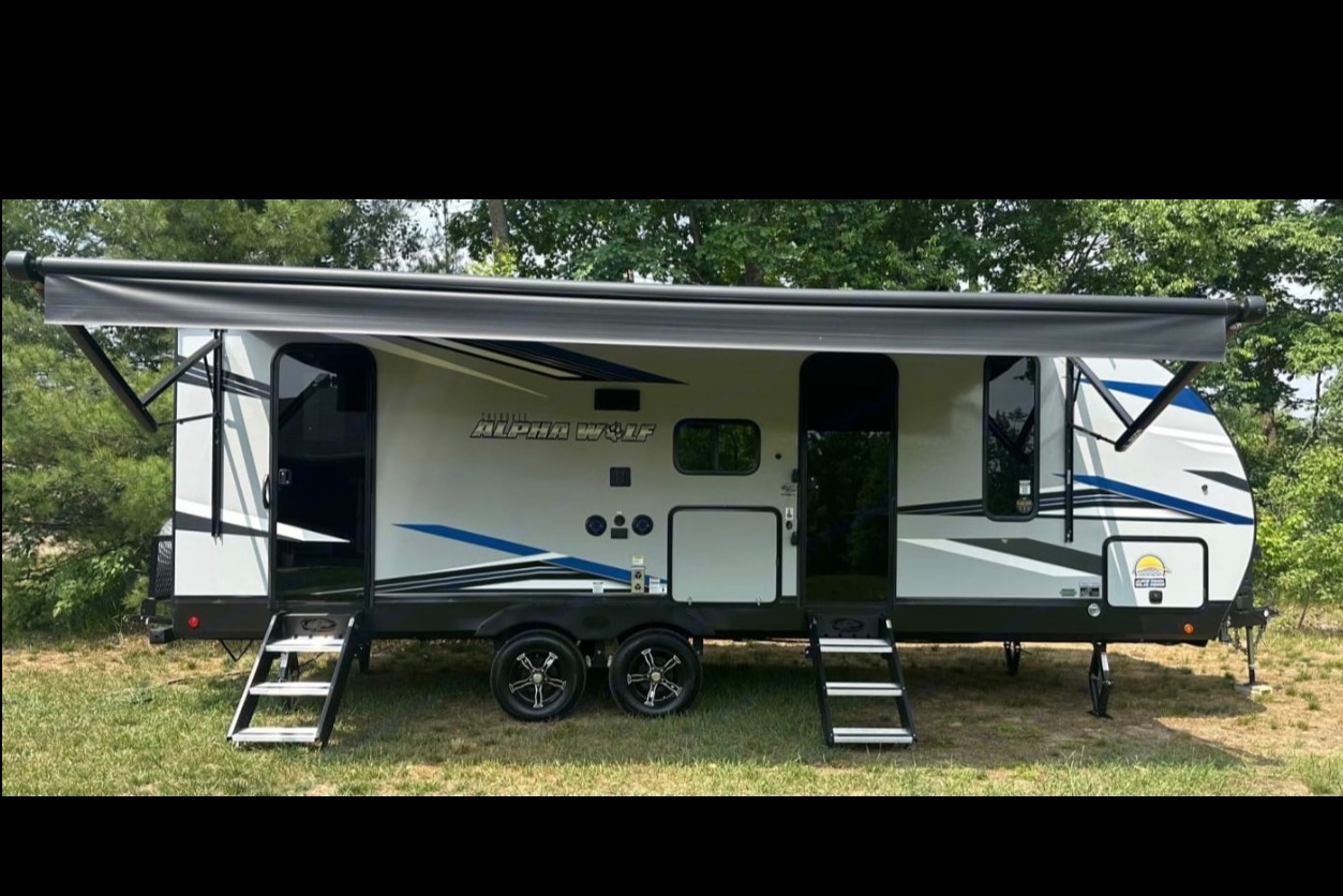 The Alpha Wolf Travel Trailer