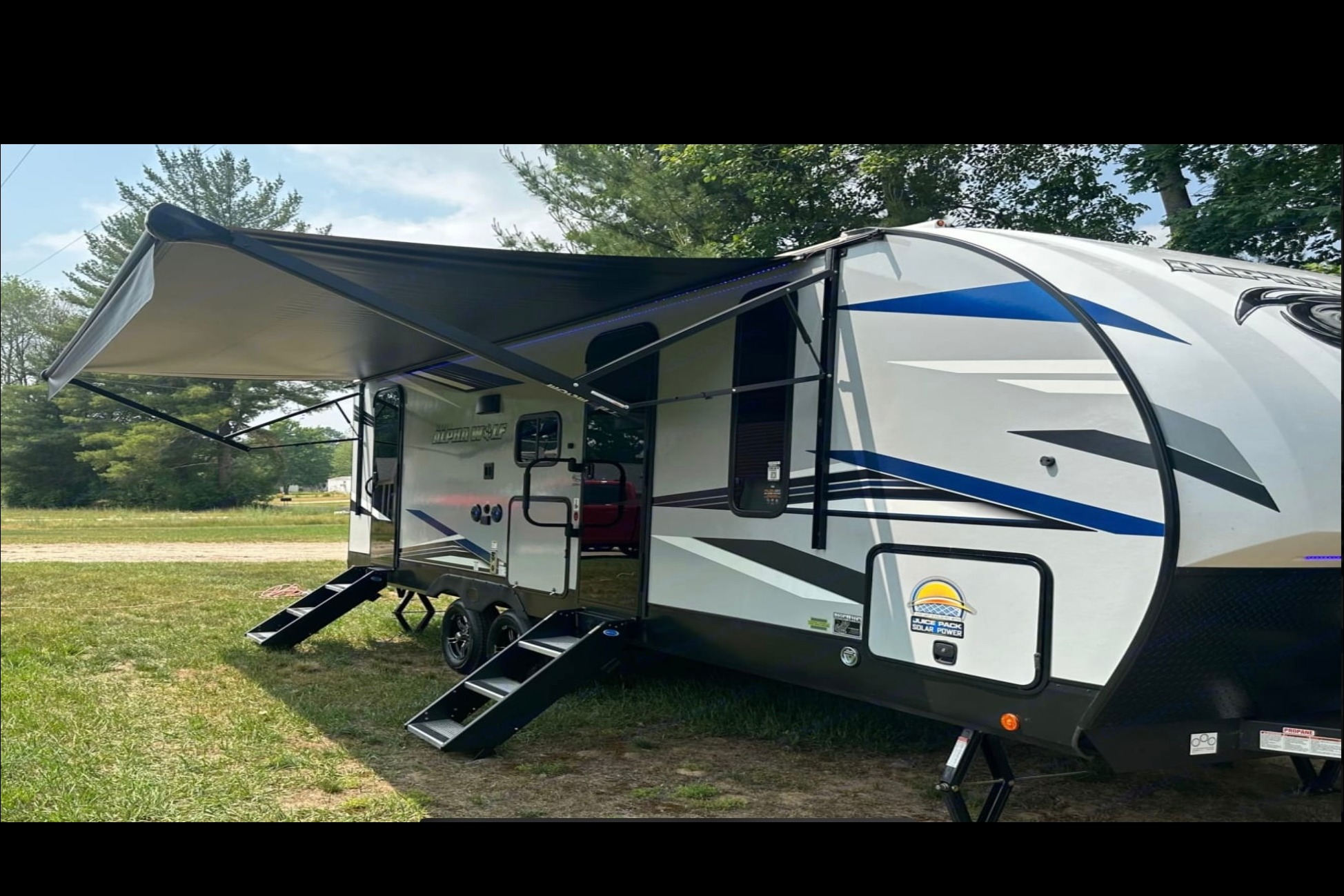 The Alpha Wolf Travel Trailer