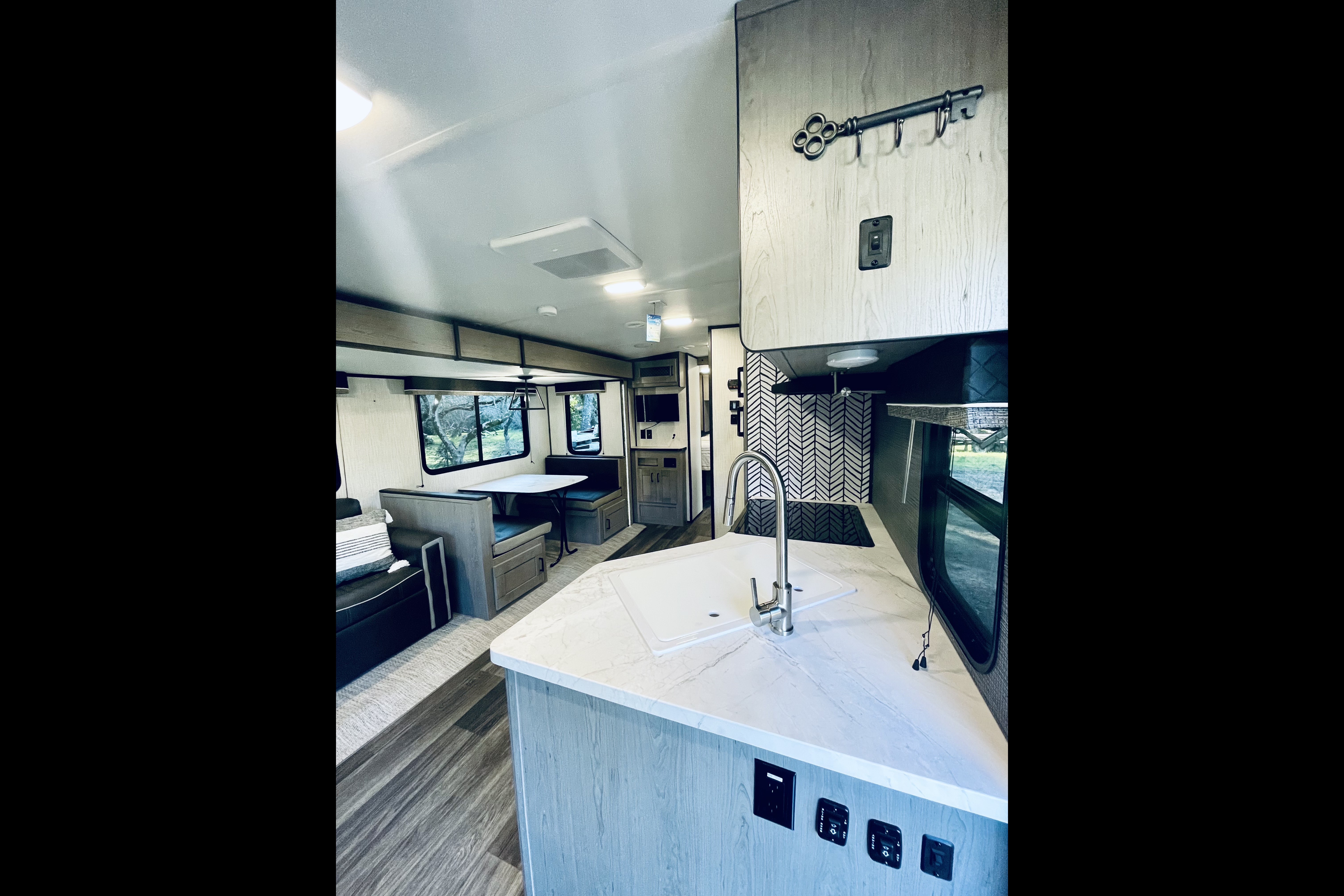 Cozy Modern Heartland Mallard Travel Trailer