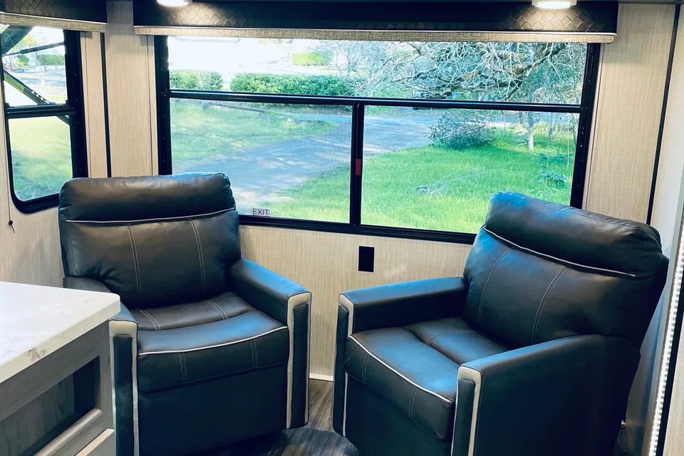 Cozy Modern Heartland Mallard Travel Trailer