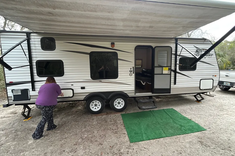 H & J get away camper