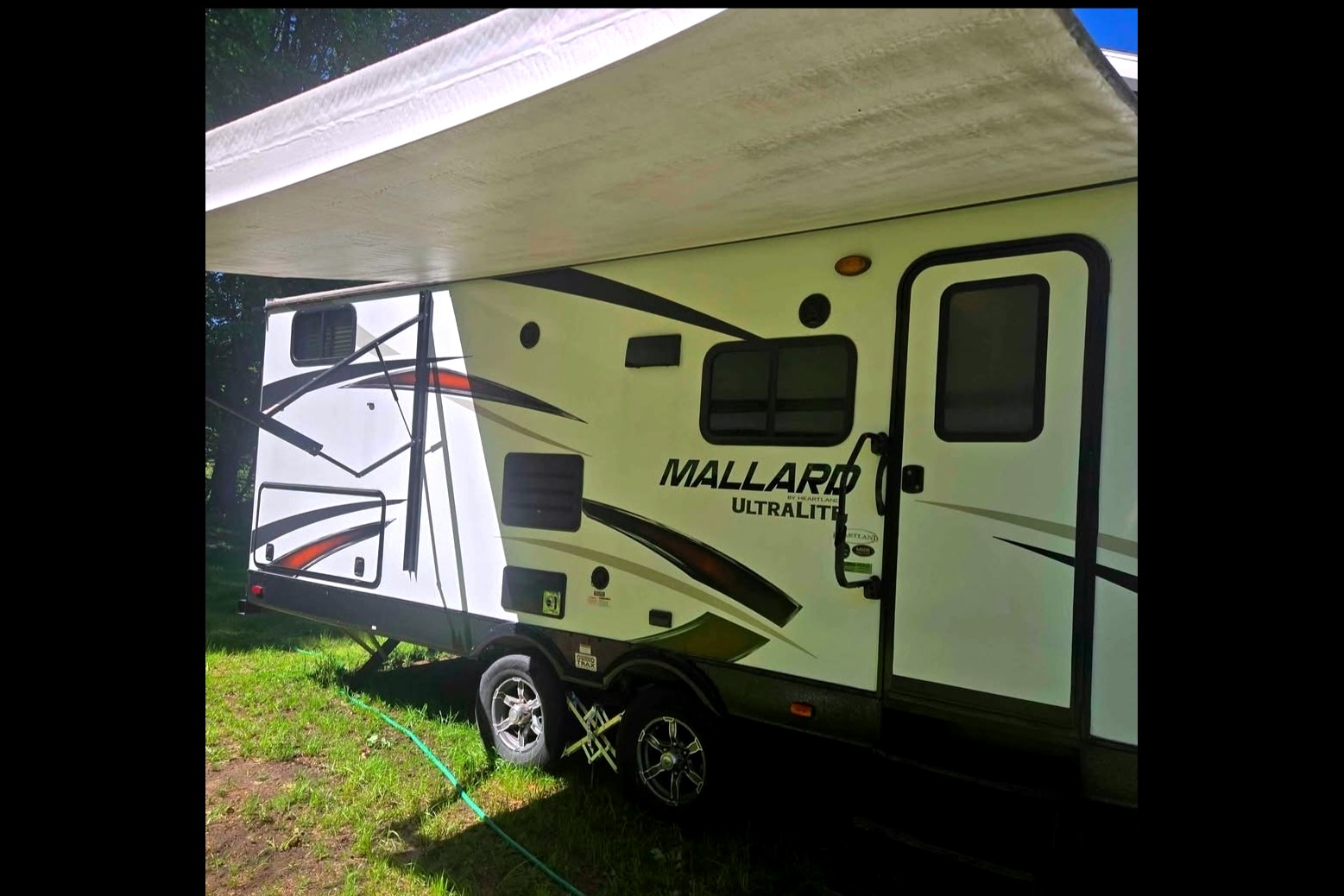 Great Lakes Glampers Heartland Mallard Travel Trailer