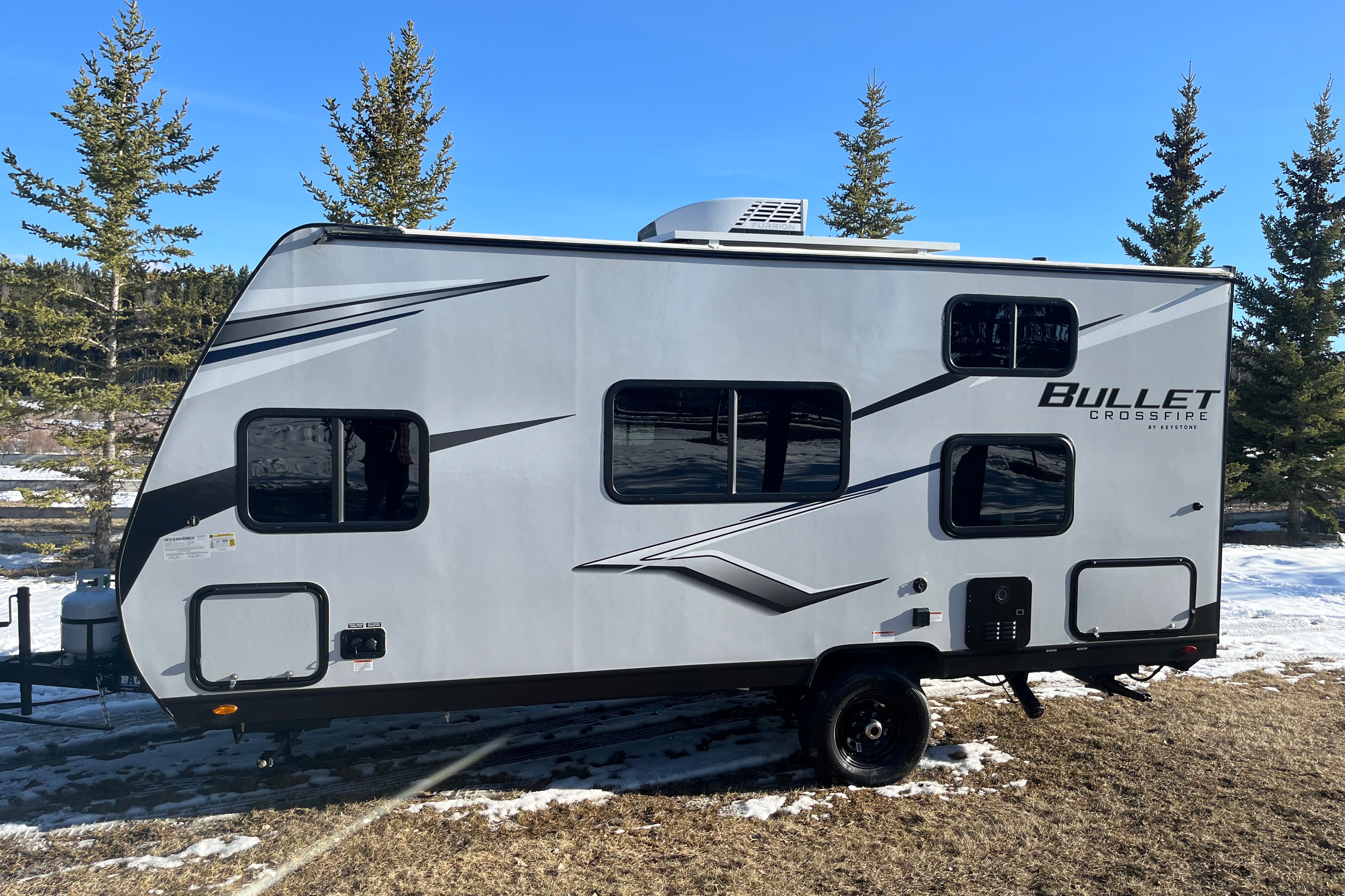 Foothills RV's Keystone Bullet 1700 BH Travel Trailer B