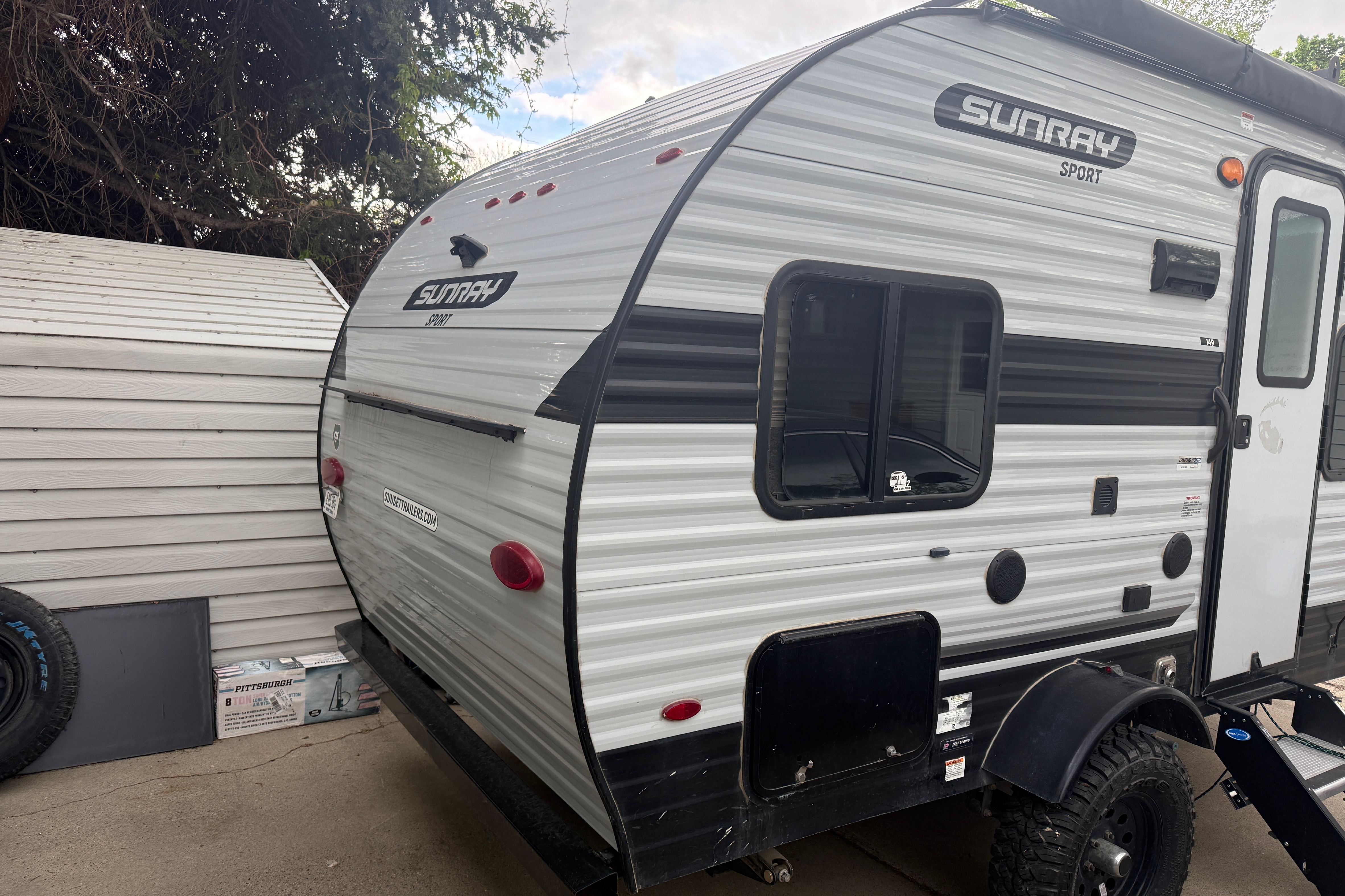 Paul's Sunray 149 Micro Trailer