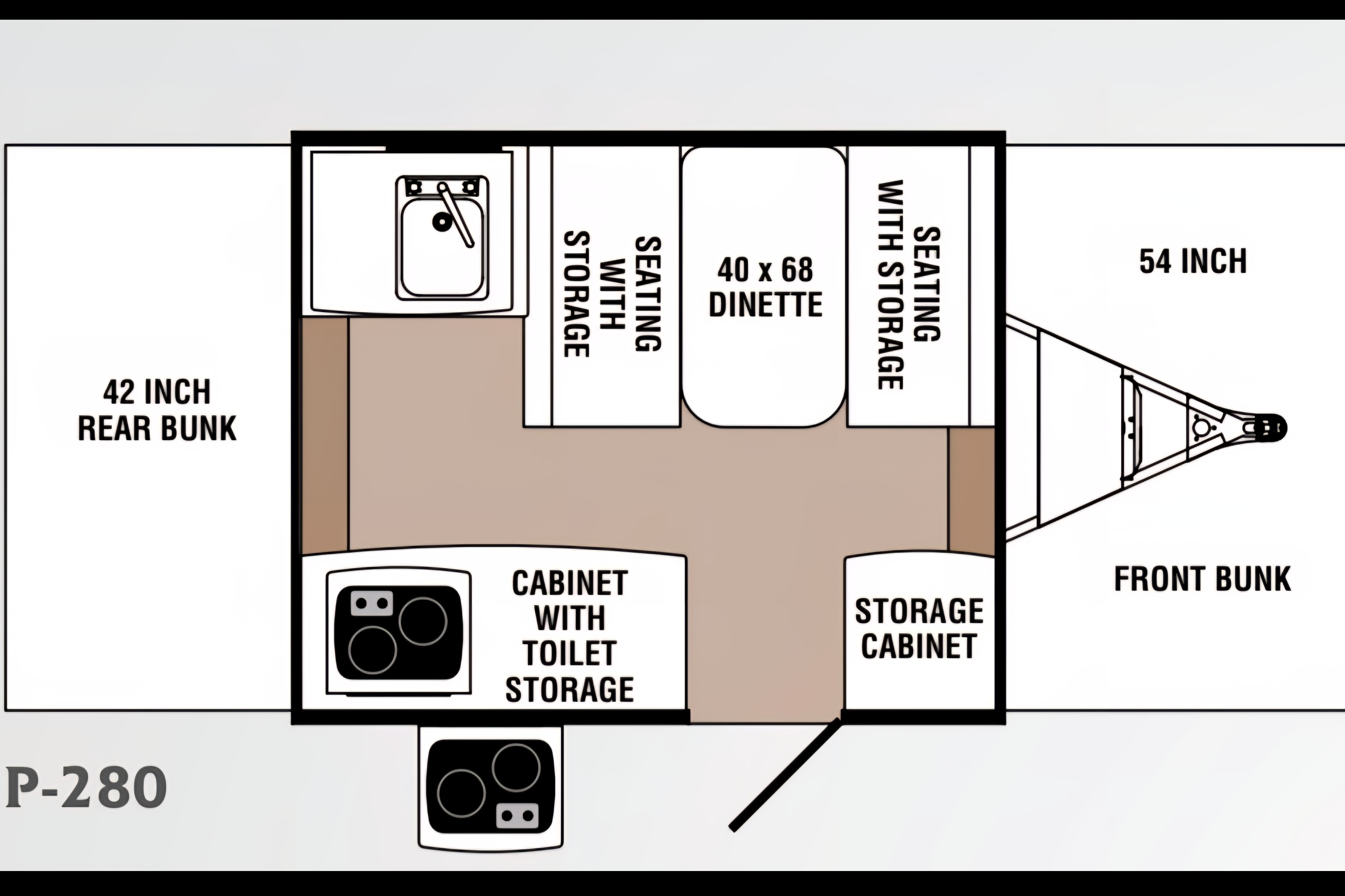 Campbell River Adventure Palomino Tent Trailer