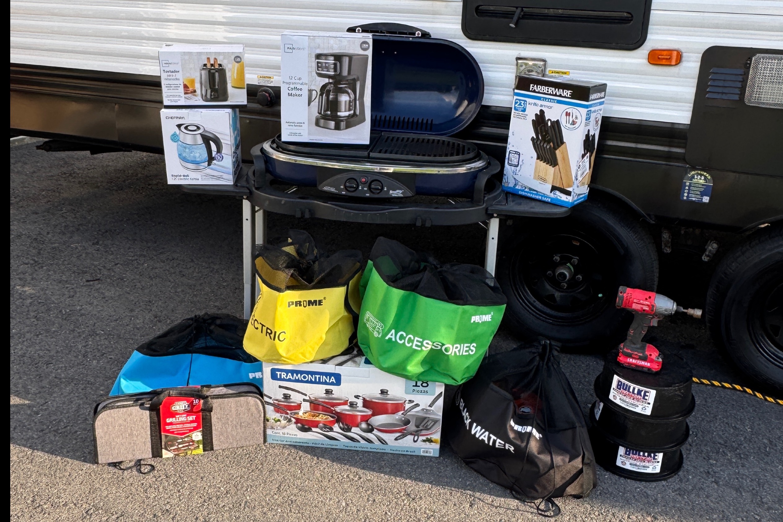 Brandon 's Mega Bunkhouse Trailer