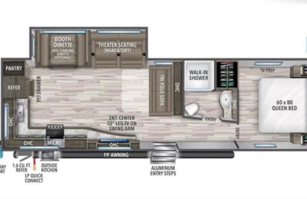 Gordon's Grand Design 28MKS Travel Trailer