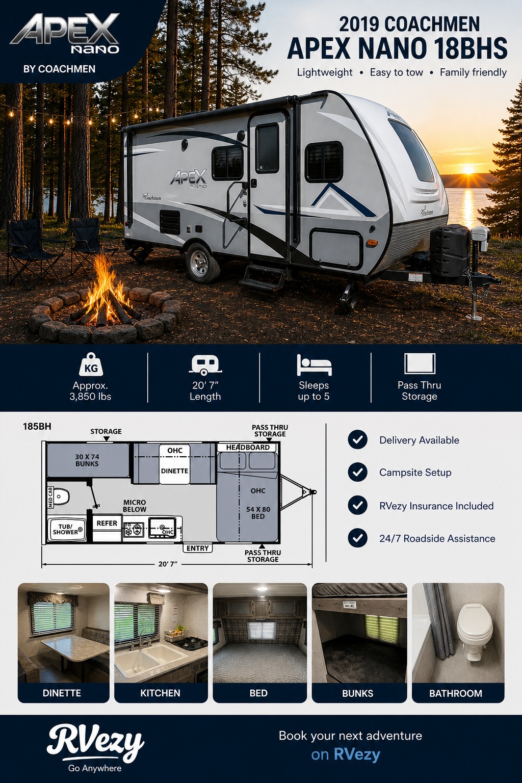 Apex Nano Travel Trailer