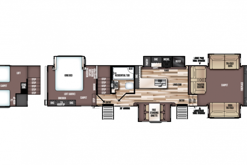 Coonhound RV Hemisphere 378FL  