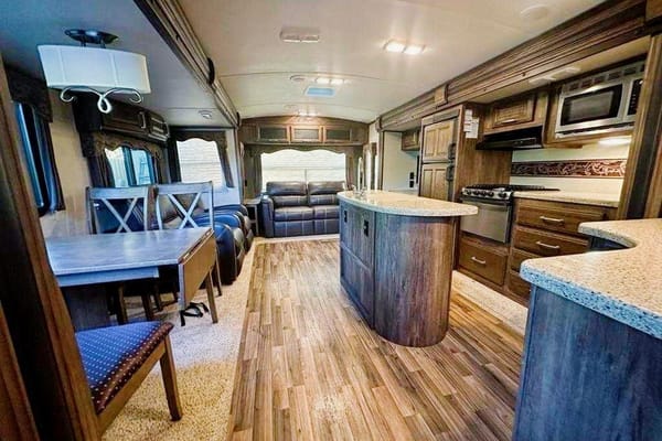 Luxurious comforts of home!