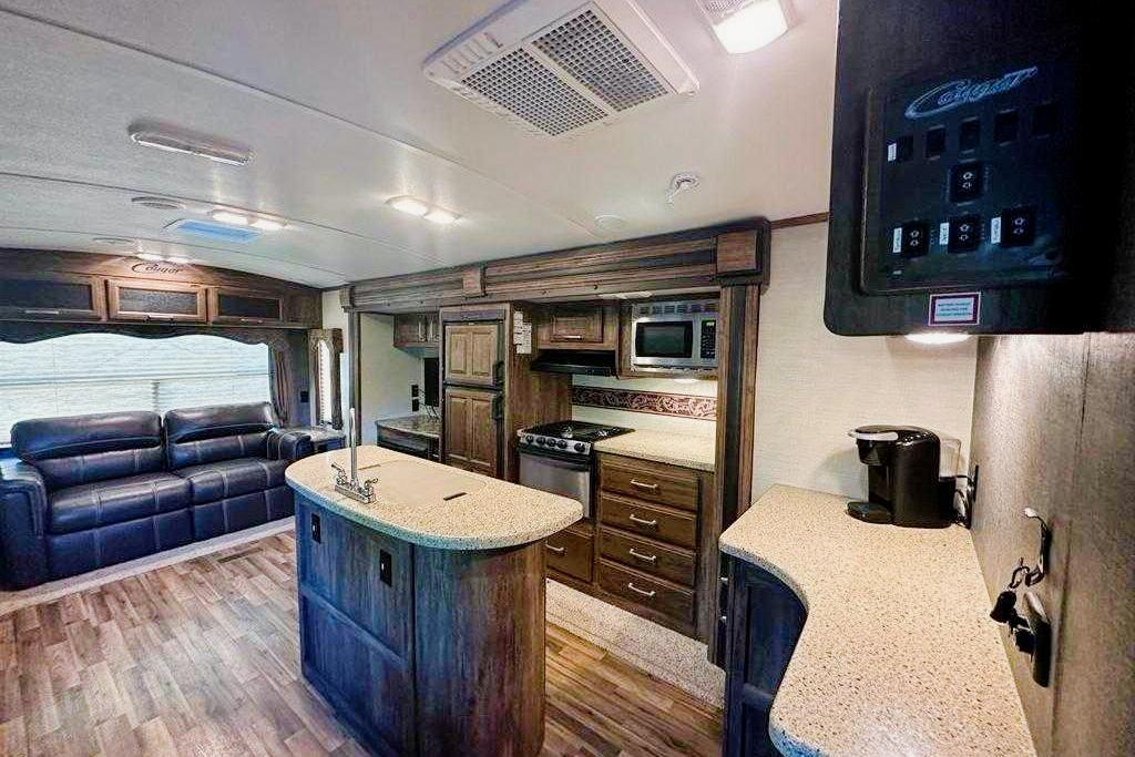 Luxurious comforts of home!