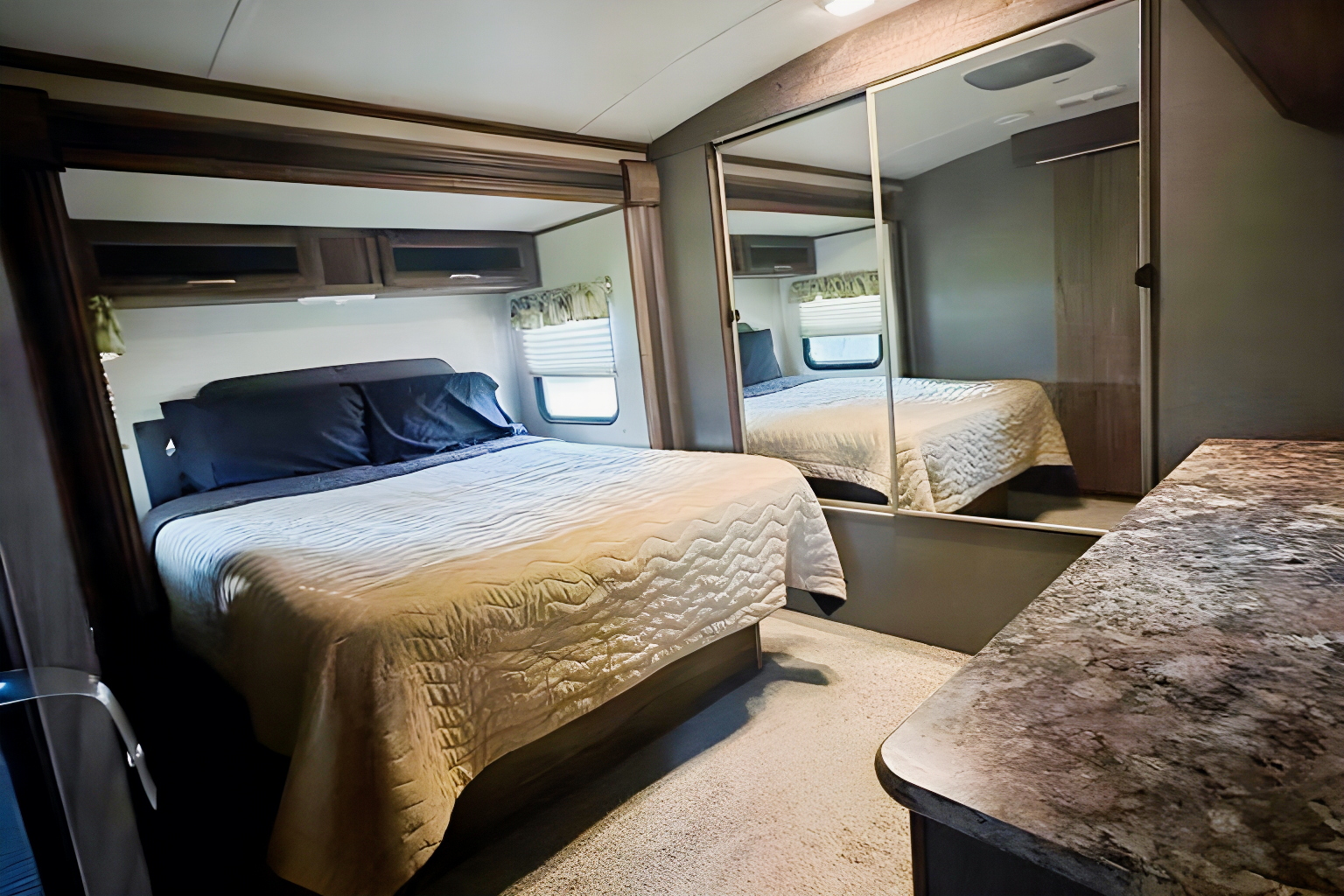 Luxurious comforts of home!