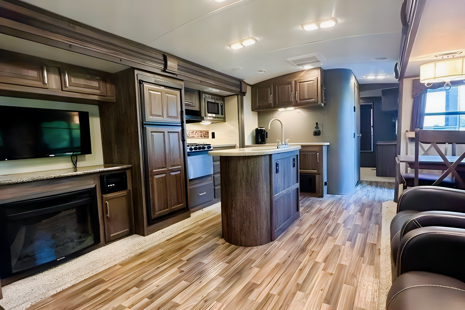Luxurious comforts of home!