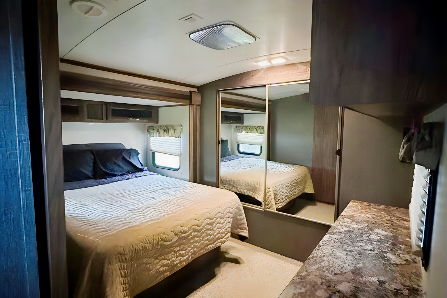 Luxurious comforts of home!