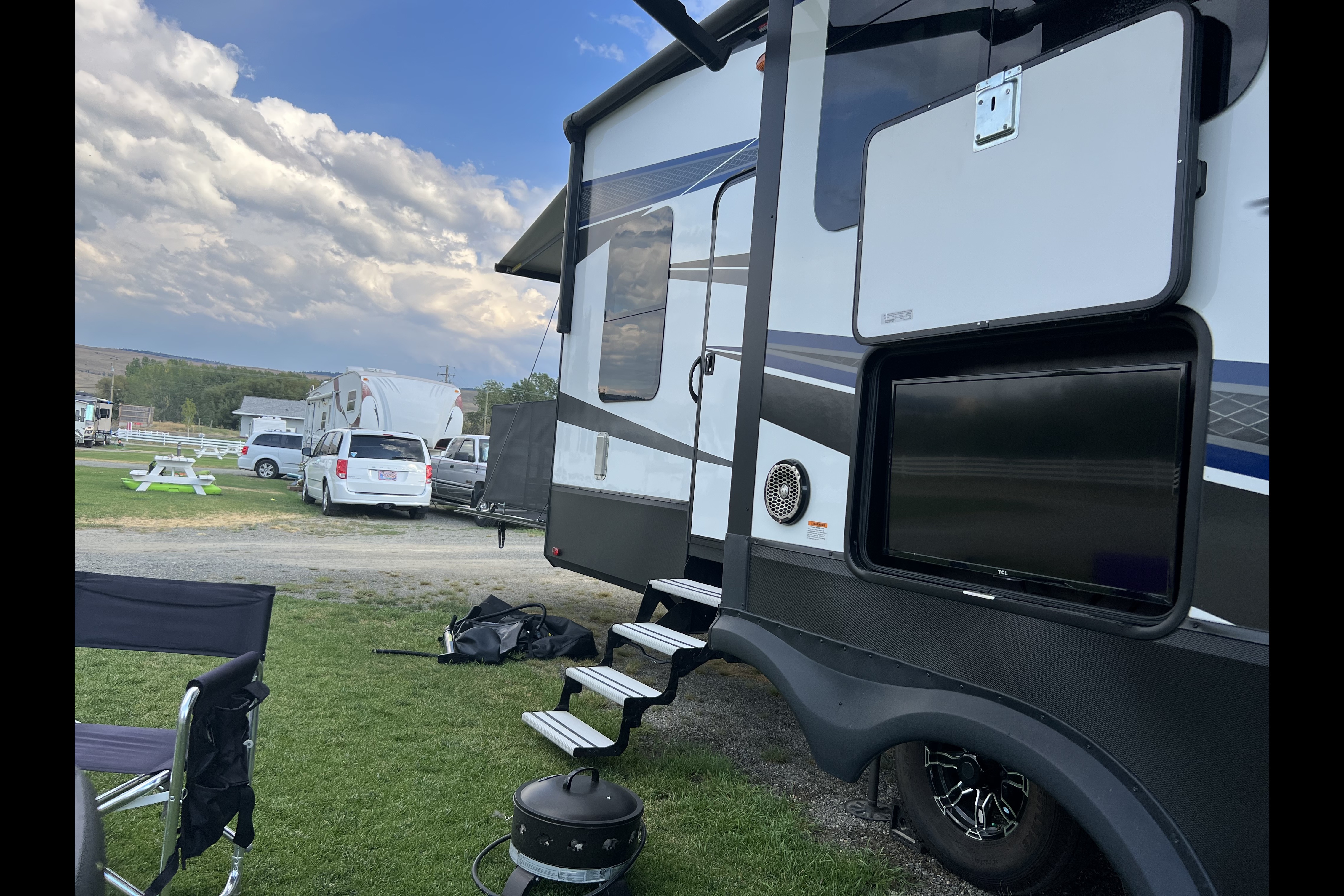 Grand Design Momentum 351M Toy Hauler