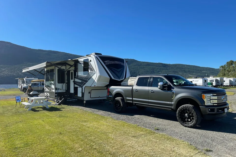 Luxury Grand Design Momentum 351M Toy Hauler