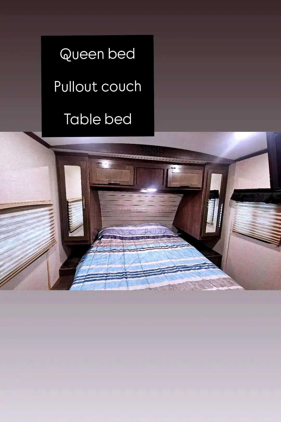 THE DELUXE Crossroads SUNSET TRAIL Travel Trailer