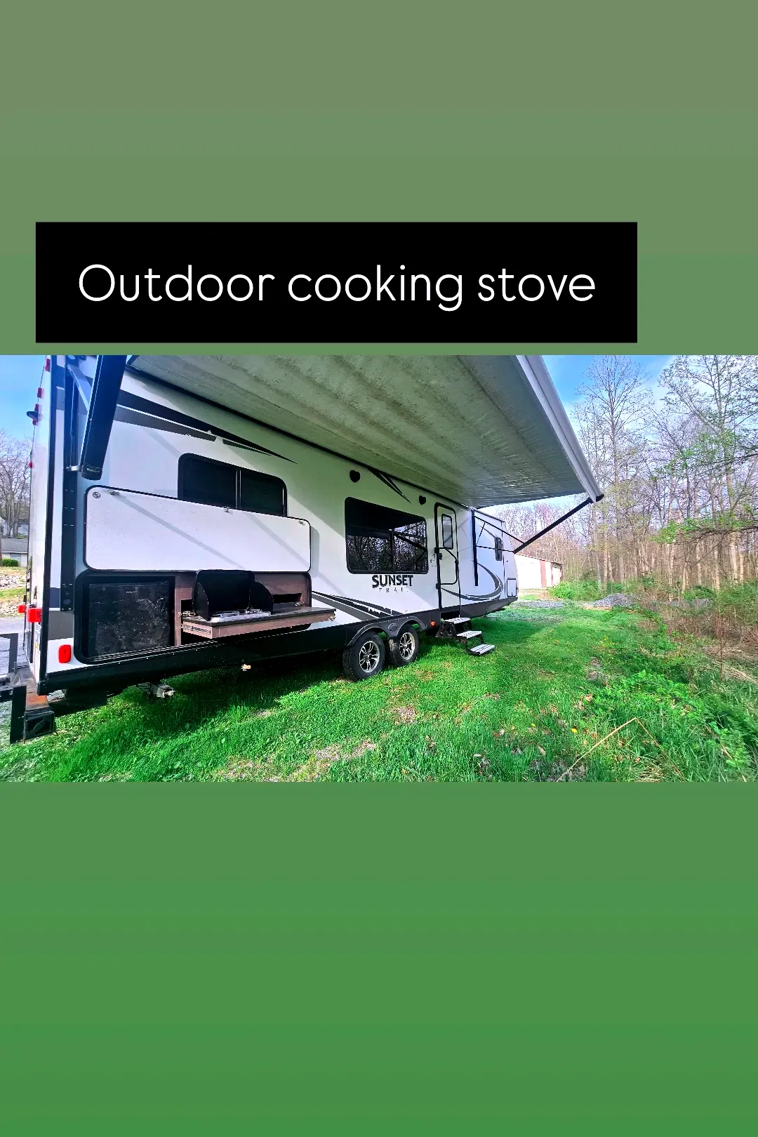 THE DELUXE Crossroads SUNSET TRAIL Travel Trailer
