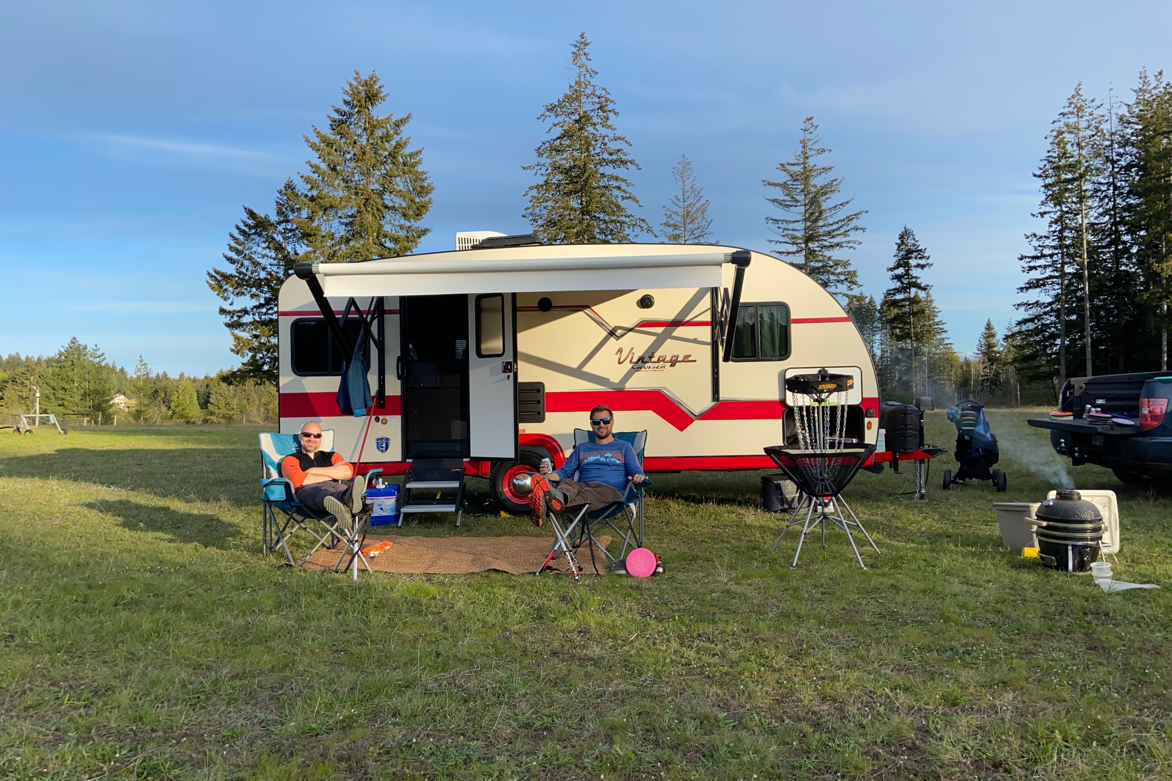 50s Diner Retro Style w/Modern Functionality and Lightweight for Easy Towing with SUV or Light Truck