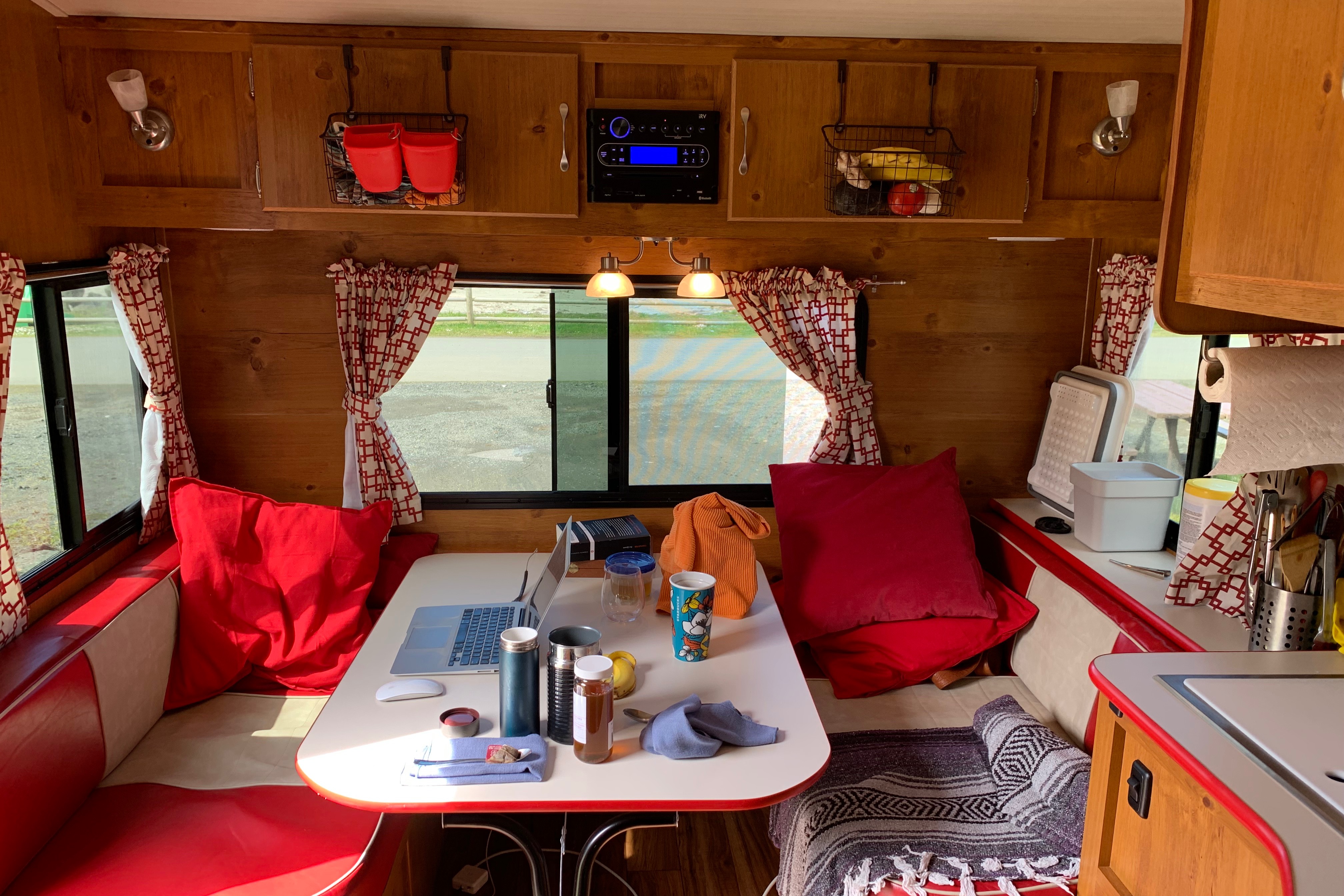 50s Diner Retro Style w/Modern Functionality and Lightweight for Easy Towing with SUV or Light Truck