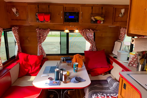 50s Diner Retro Style w/Modern Functionality and Lightweight for Easy Towing with SUV or Light Truck