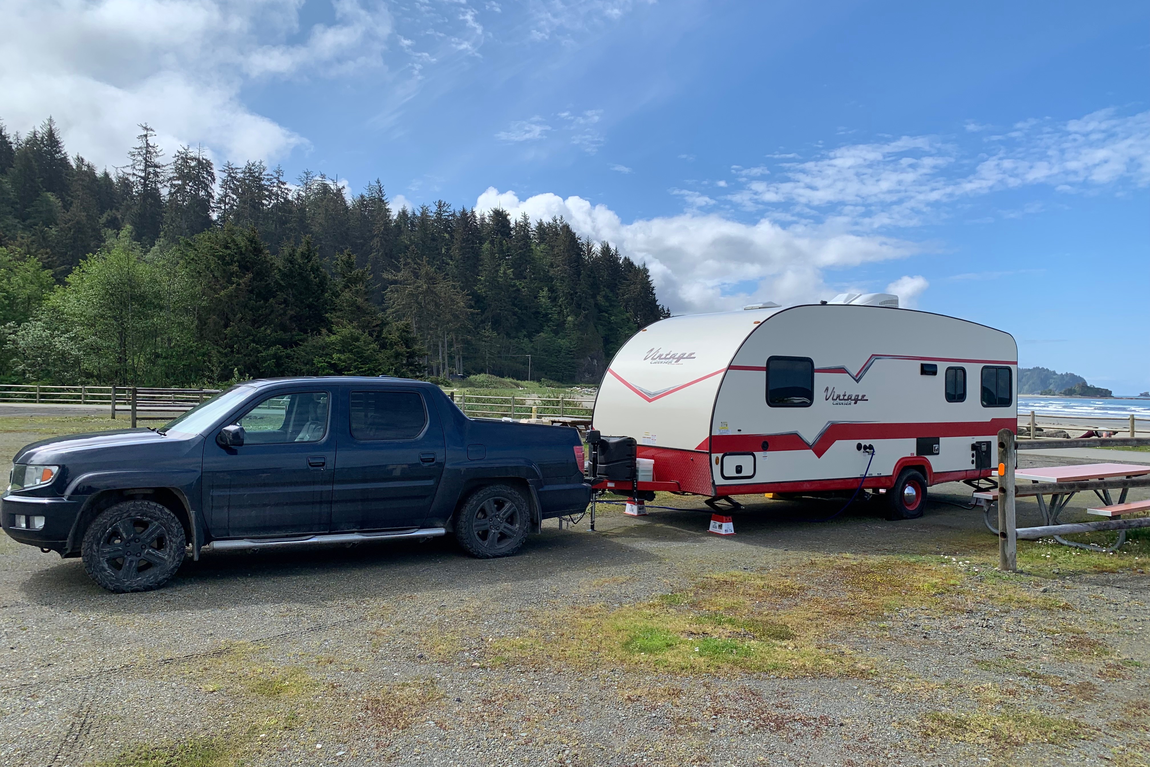 50s Diner Retro Style w/Modern Functionality and Lightweight for Easy Towing with SUV or Light Truck