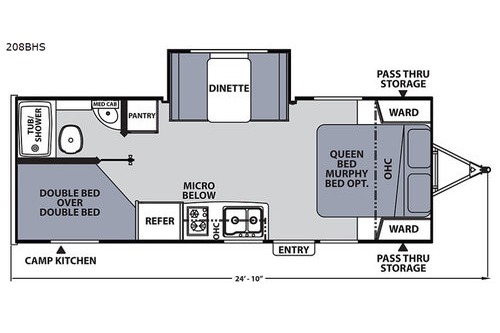 The Armstrongs Apex Nano 208BHS Travel Trailer