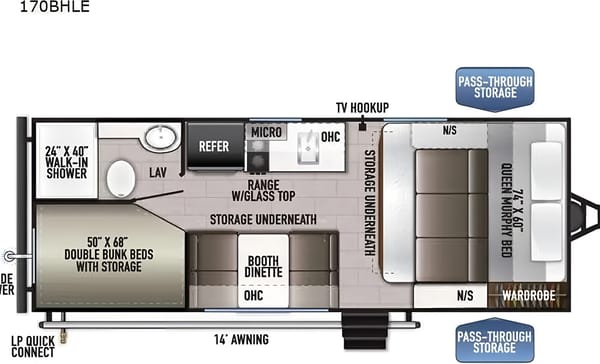 Miraflores' East to West Della terra le Travel Trailer