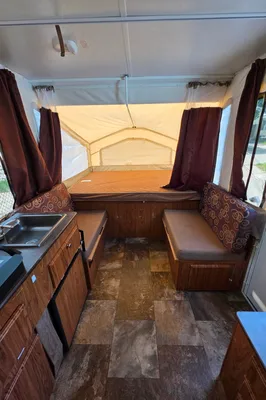 The Happy Camper -family-friendly Rockwood Freedom Pop-up trailer