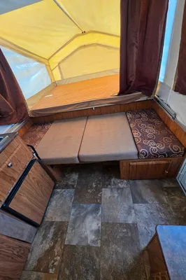 The Happy Camper -family-friendly Rockwood Freedom Pop-up trailer