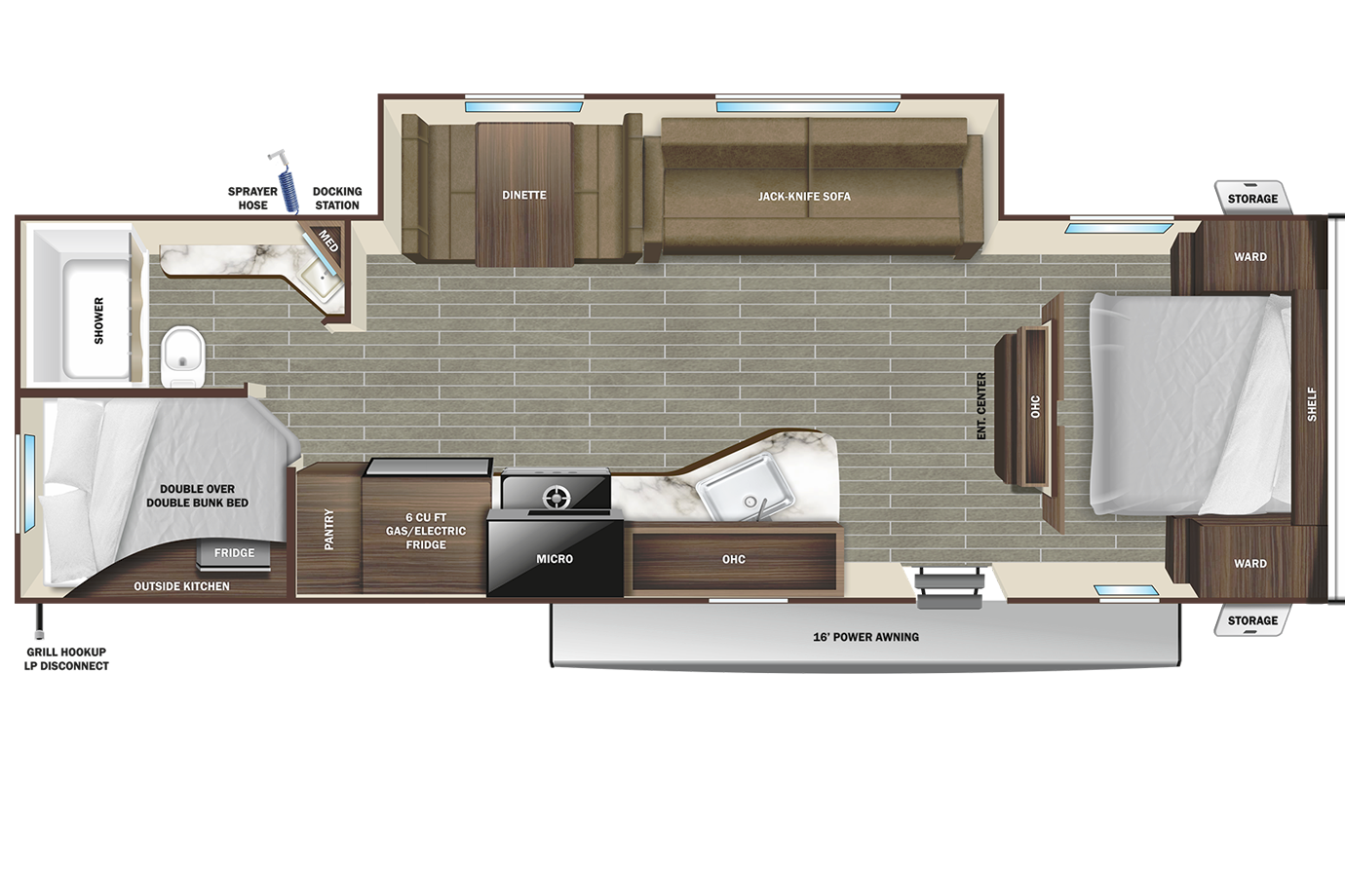 Zachary's Starcraft 26bhs Travel Trailer