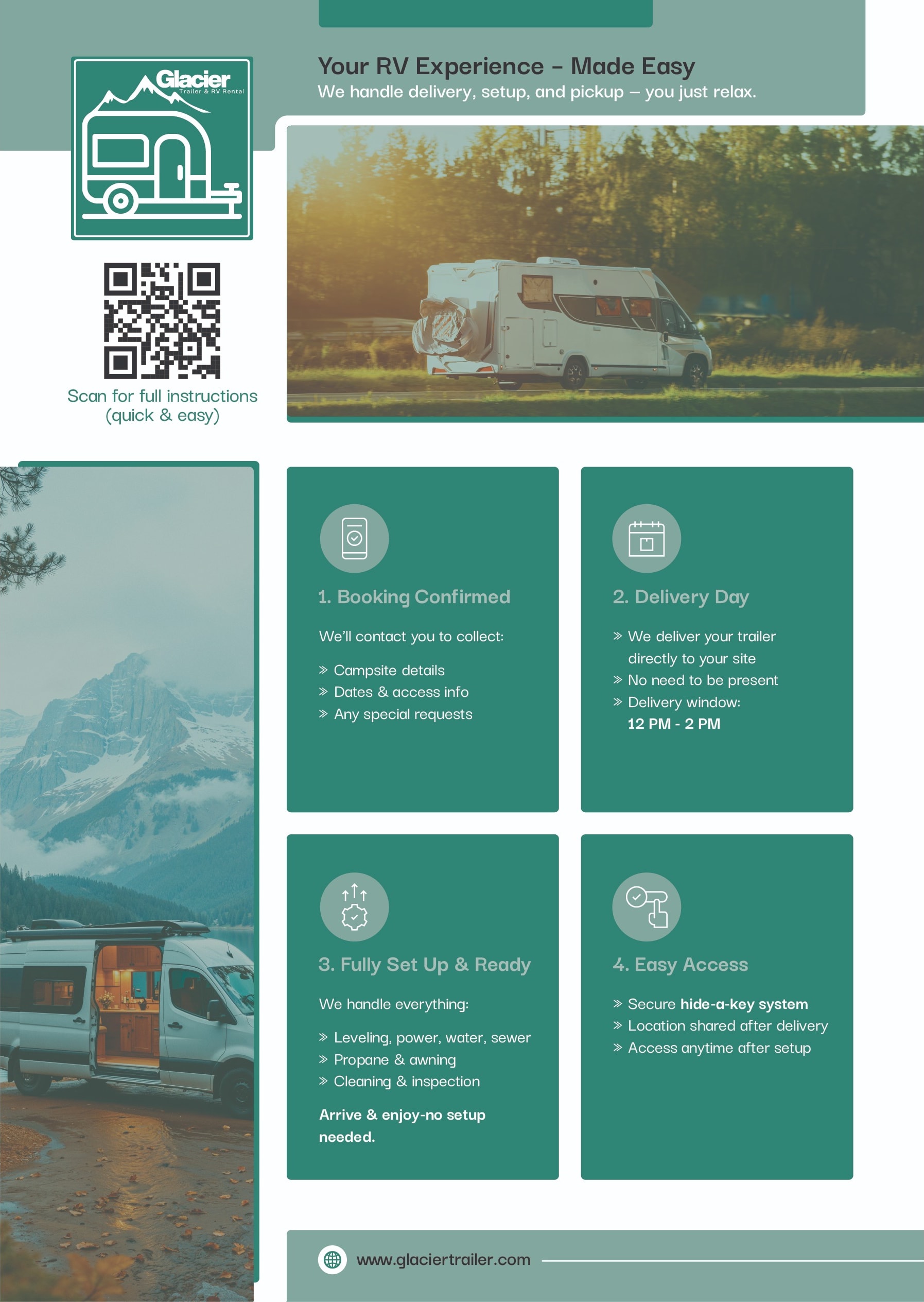 Glacier Trailer & RV Rentals