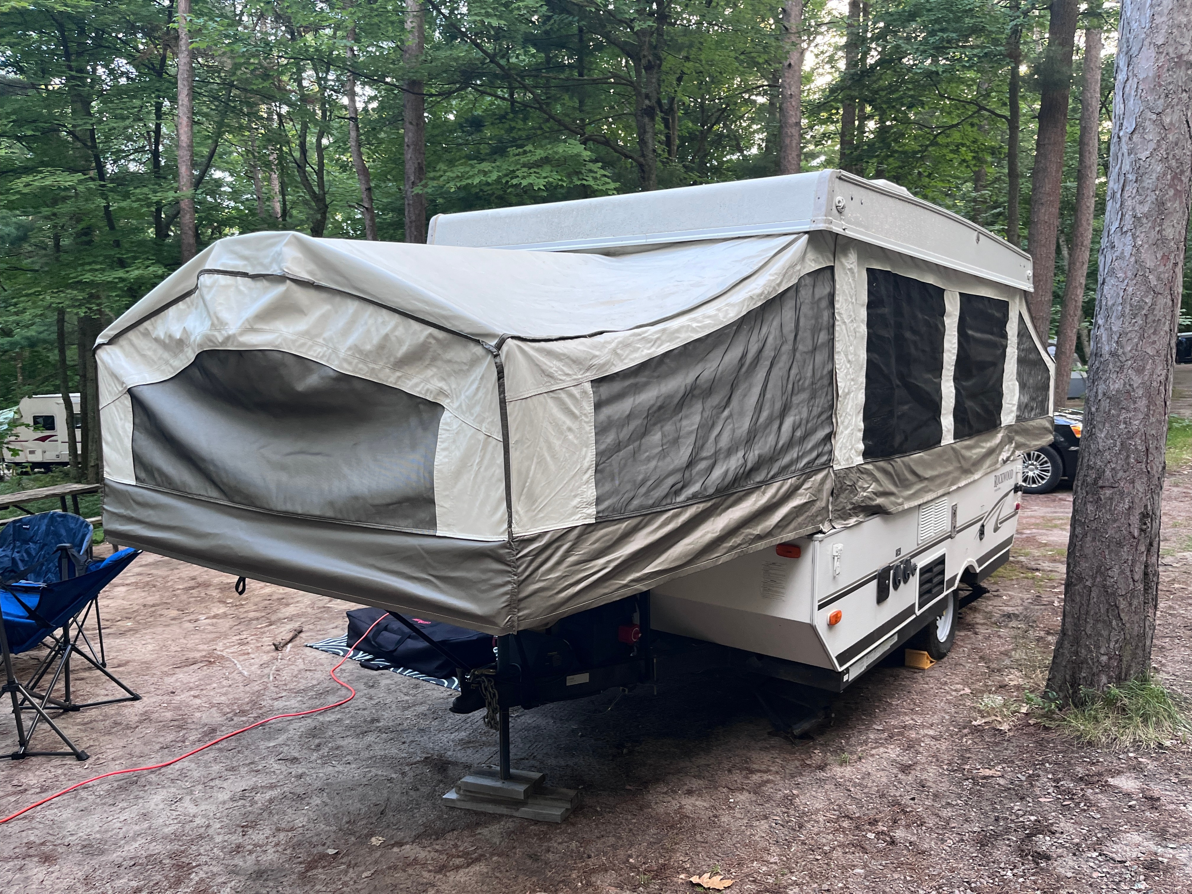 Nick's Rugged Pop Up Camper Great For Families